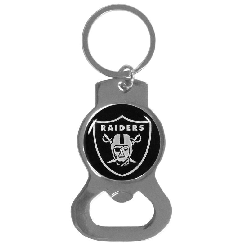Siskiyou NFL Siskiyou Sports Fan Shop Las Vegas Raiders Bottle Opener Key Chain One Size Team Color - Image 1